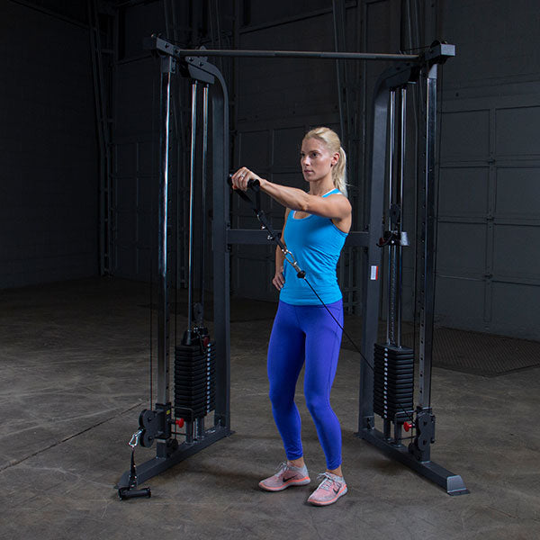 NEW Body Solid Powerline Functional Trainer WITH Upgraded 210lb Weight Stacks - Grit Grind Strength