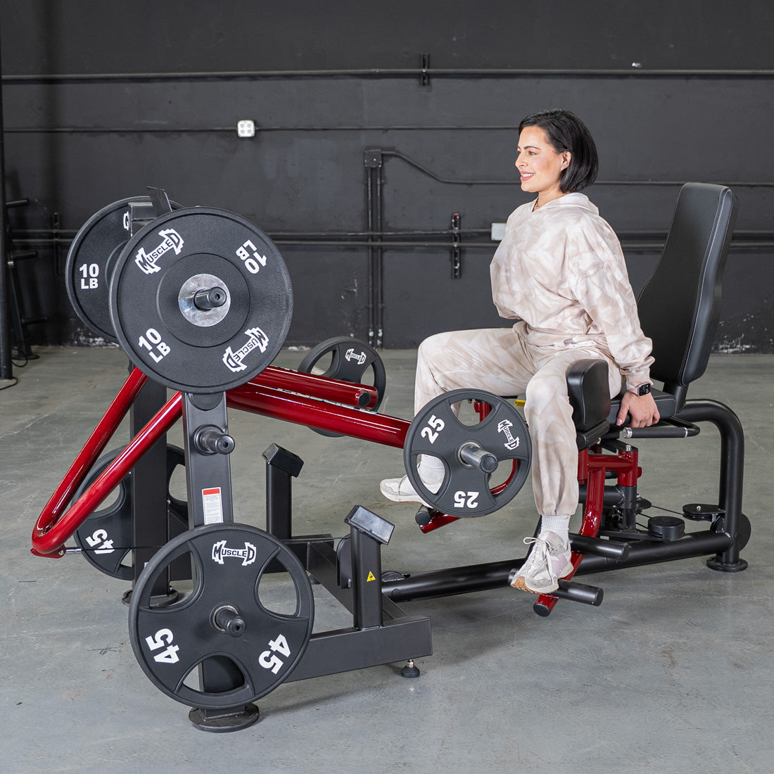 Power Leverage V2 Abductor/Adductor - Muscle D Fitness - Grit Grind Strength