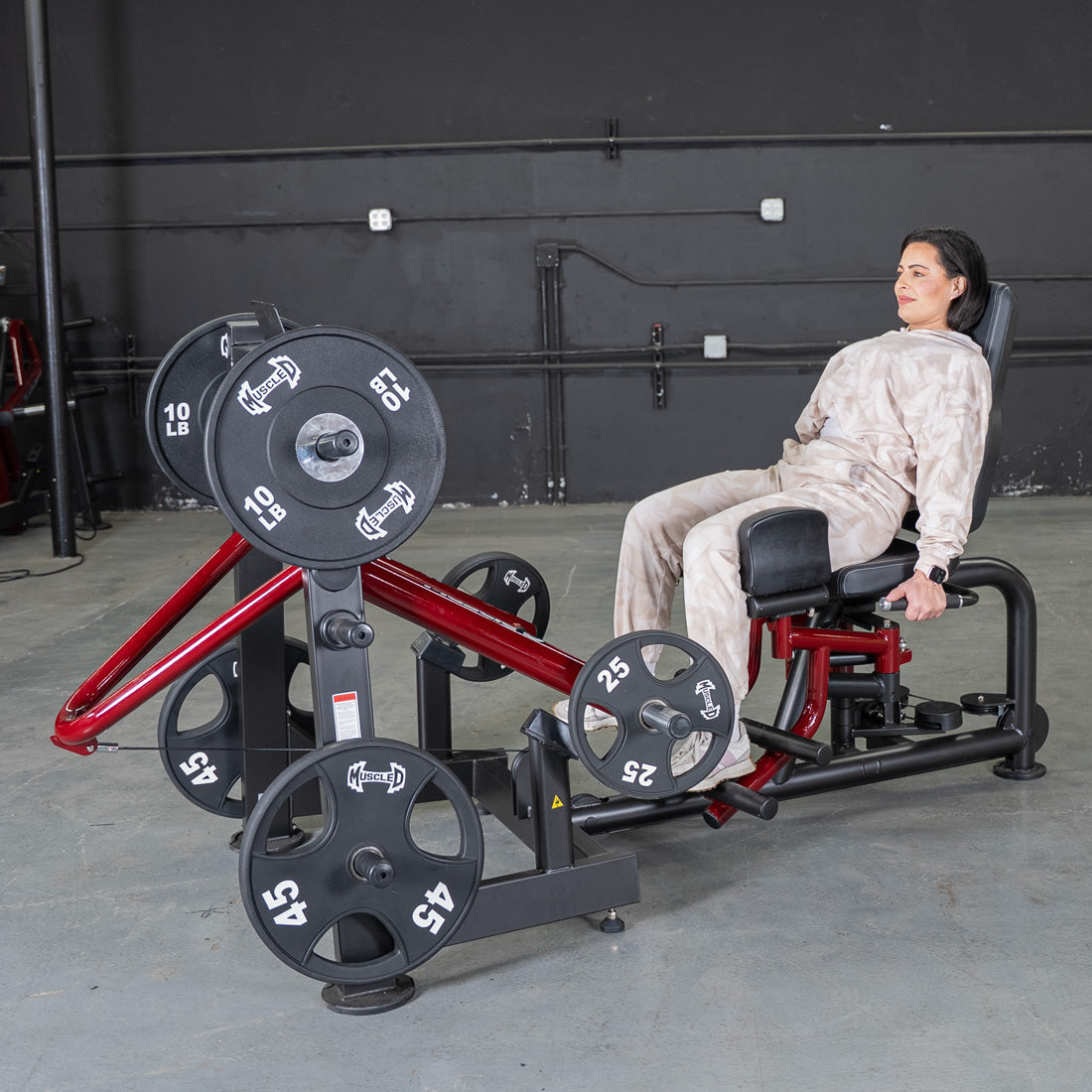 Power Leverage V2 Abductor/Adductor - Muscle D Fitness - Grit Grind Strength