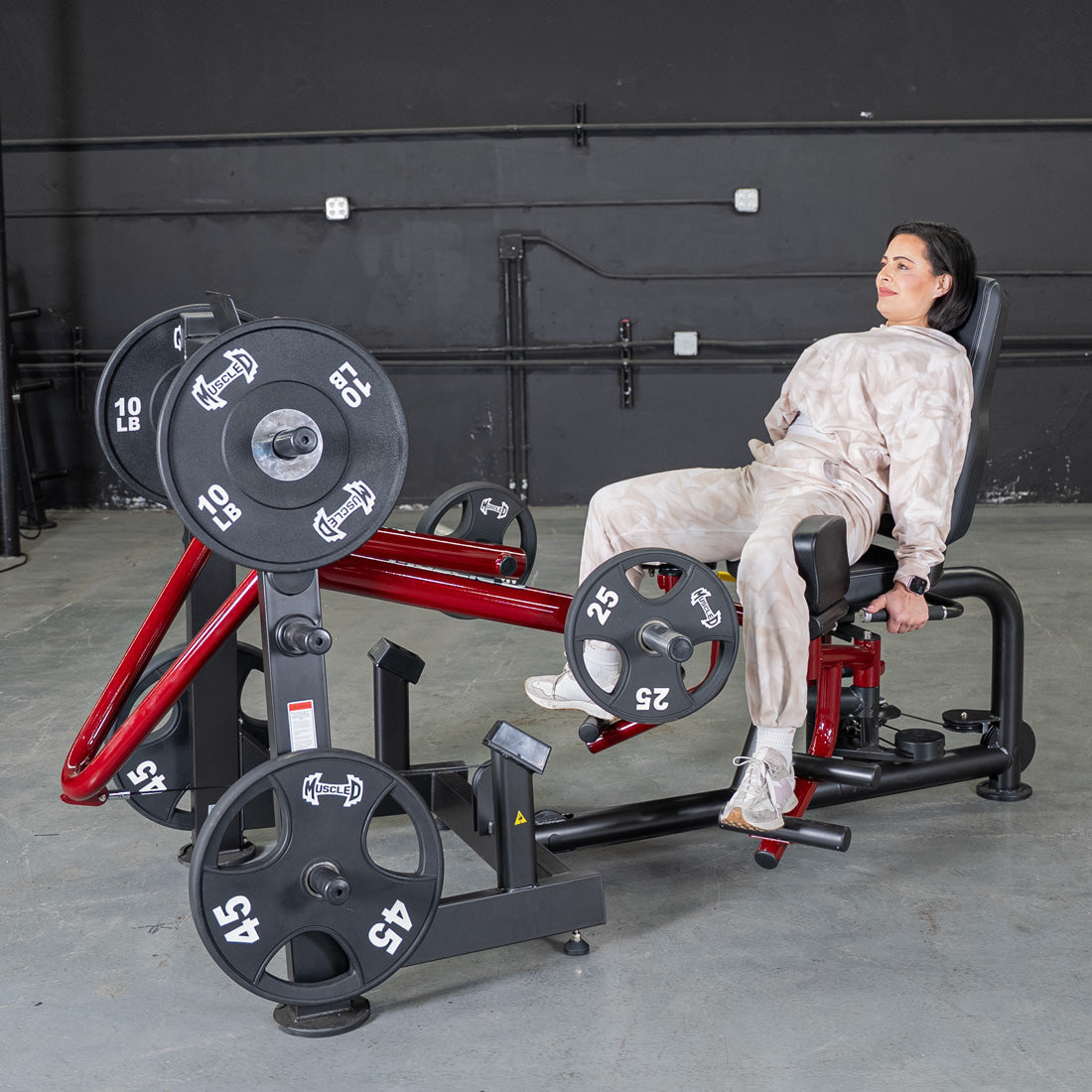 Power Leverage V2 Abductor/Adductor - Muscle D Fitness - Grit Grind Strength