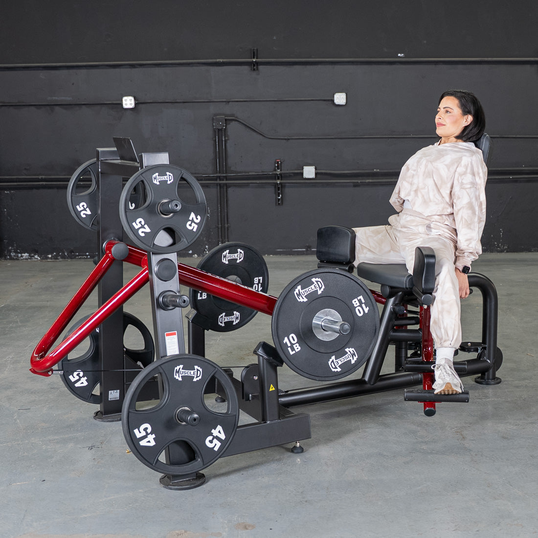 Power Leverage V2 Abductor/Adductor - Muscle D Fitness - Grit Grind Strength