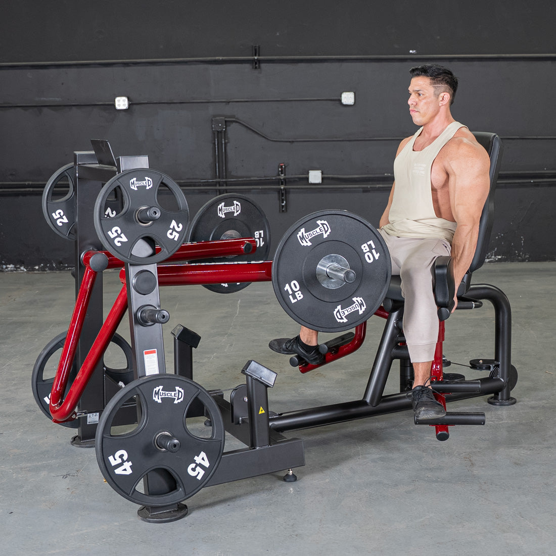 Power Leverage V2 Abductor/Adductor - Muscle D Fitness - Grit Grind Strength