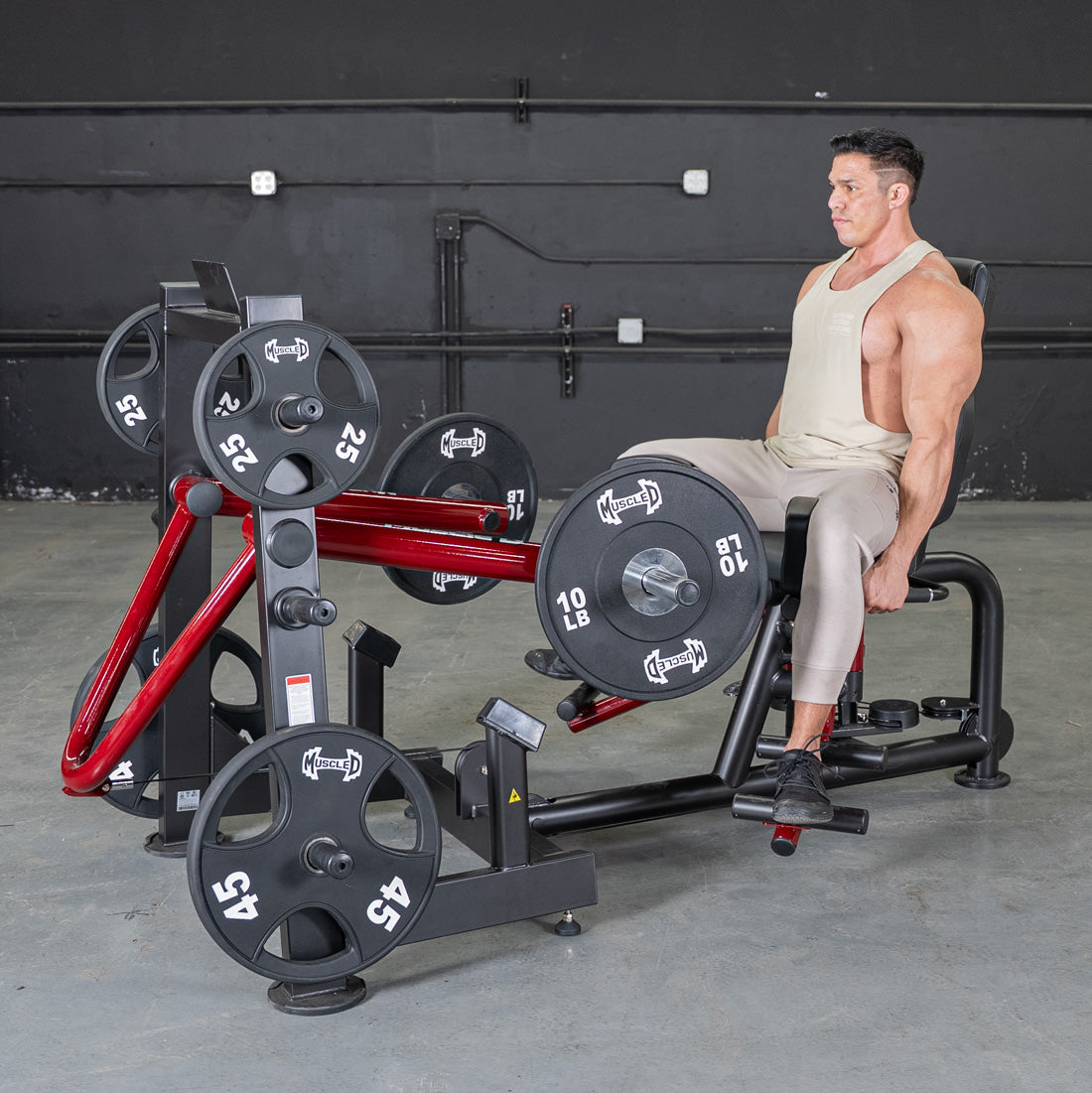 Power Leverage V2 Abductor/Adductor - Muscle D Fitness - Grit Grind Strength