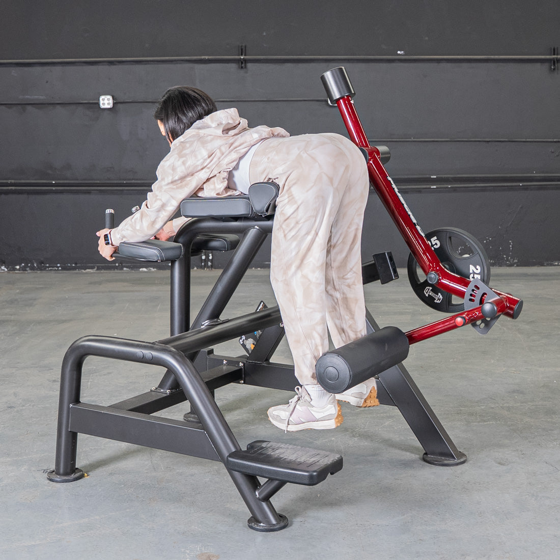 Power Leverage V2 Reverse Hyper - Muscle D Fitness - Grit Grind Strength