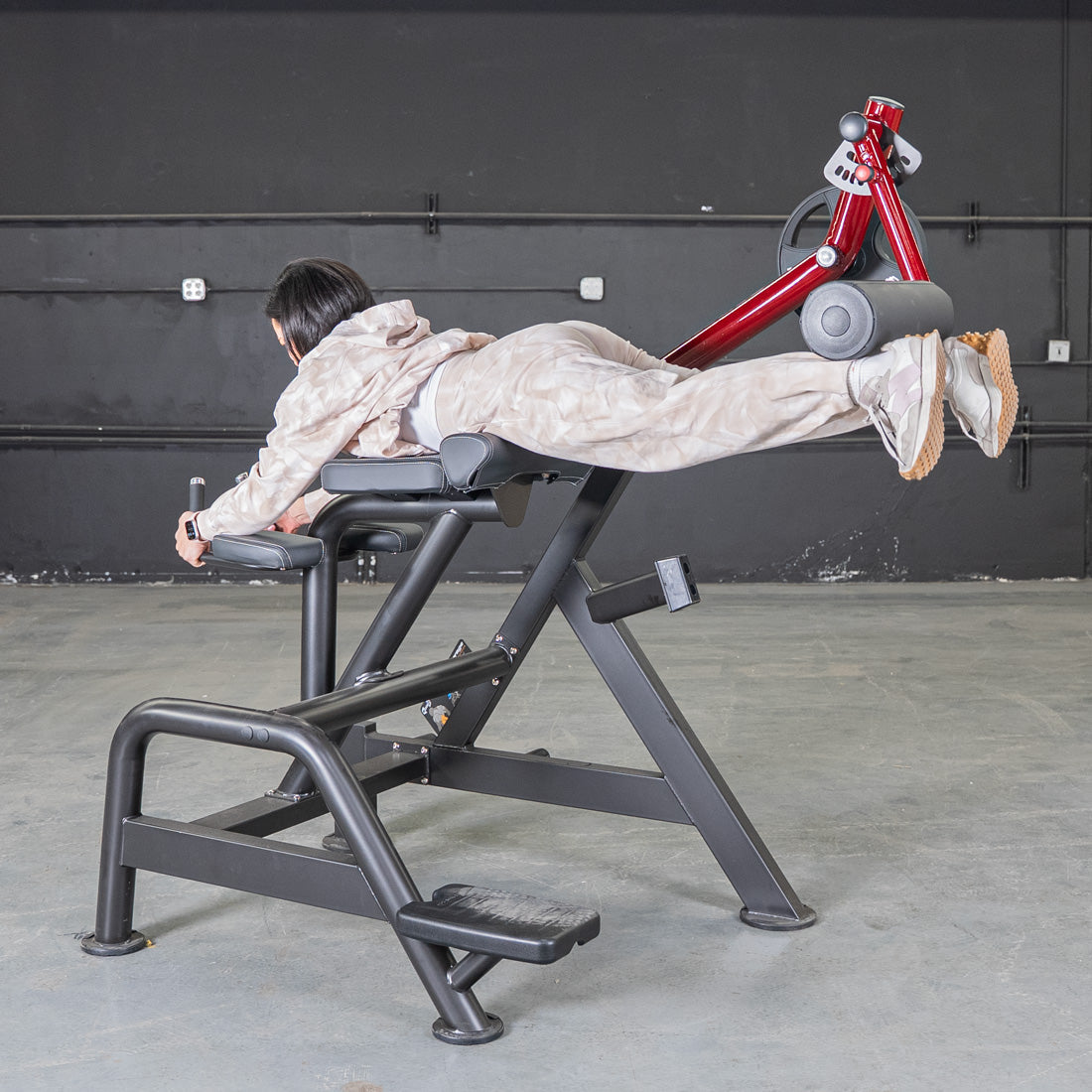 Power Leverage V2 Reverse Hyper - Muscle D Fitness - Grit Grind Strength