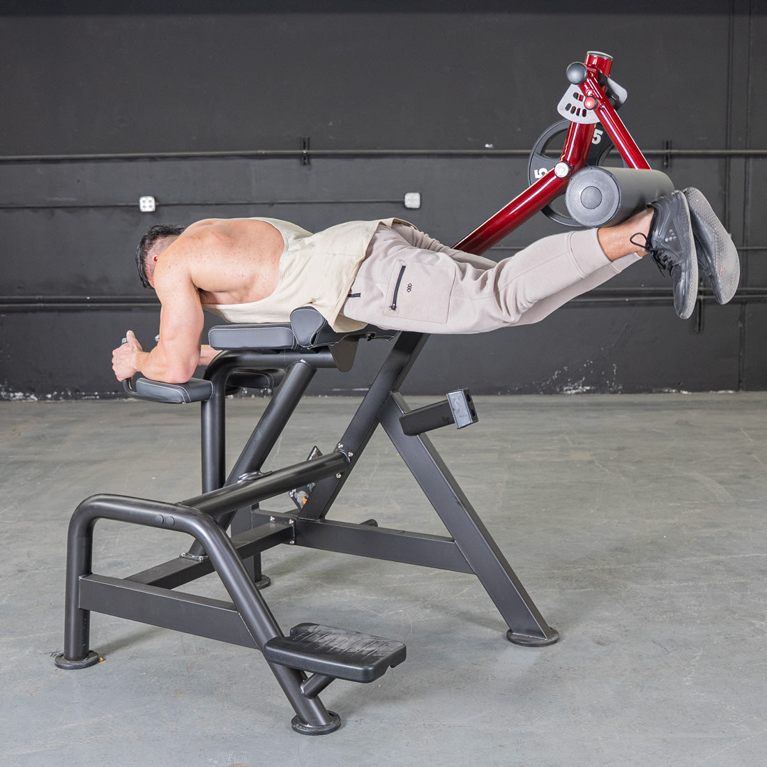 Power Leverage V2 Reverse Hyper - Muscle D Fitness - Grit Grind Strength