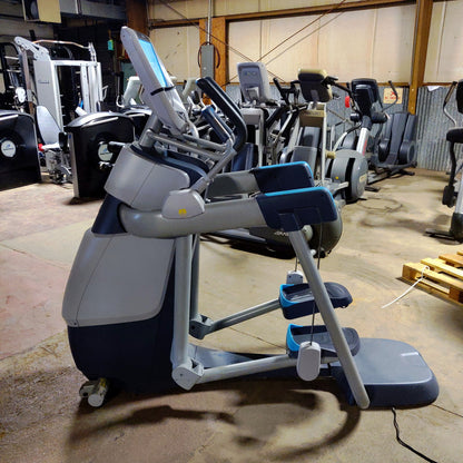 Precor AMT 885 with P80 Console Interactive Display - Grit Grind Strength