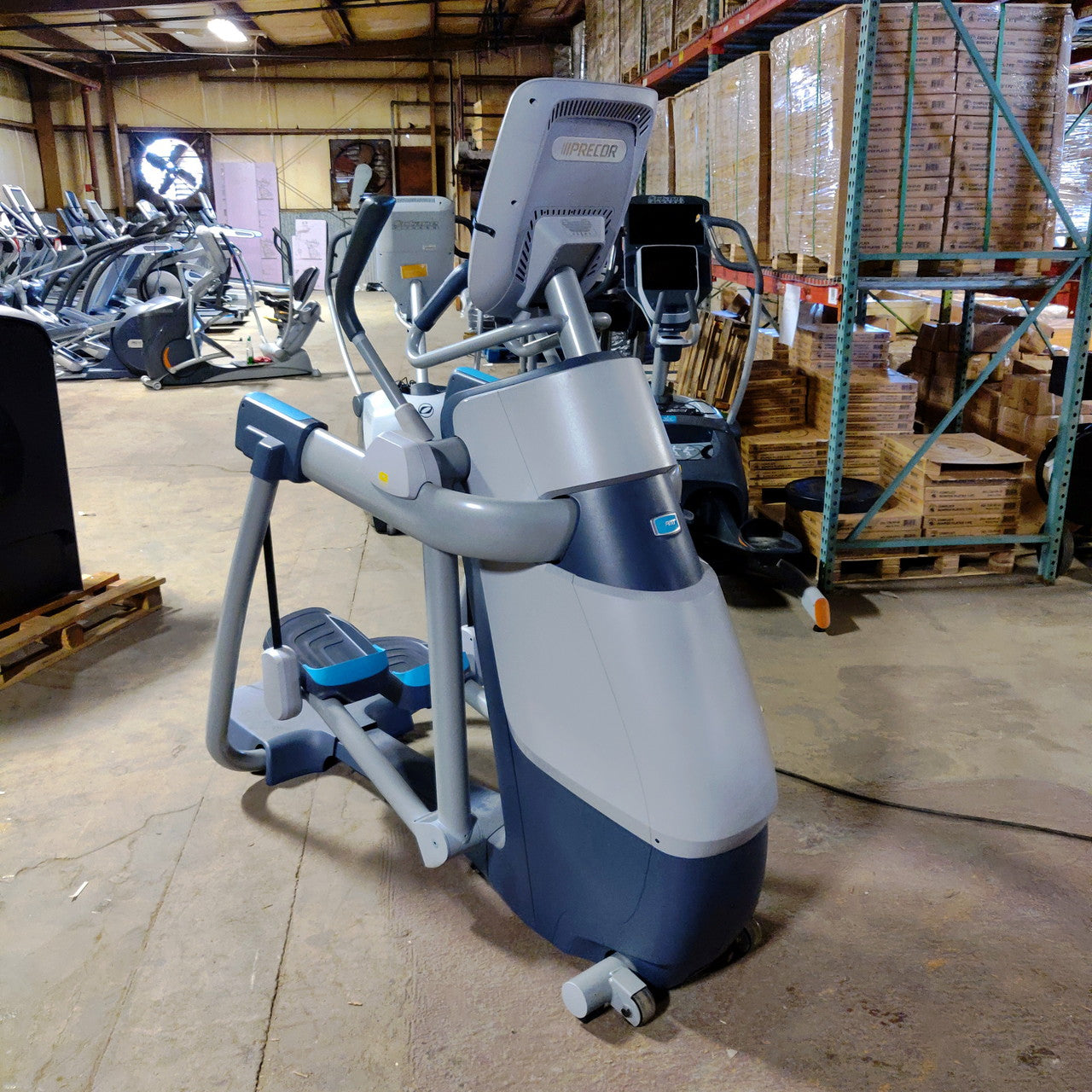 Precor AMT 885 with P80 Console Interactive Display - Grit Grind Strength