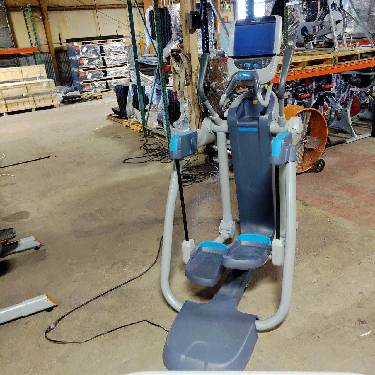 Precor AMT 885 with P80 Console Interactive Display - Grit Grind Strength