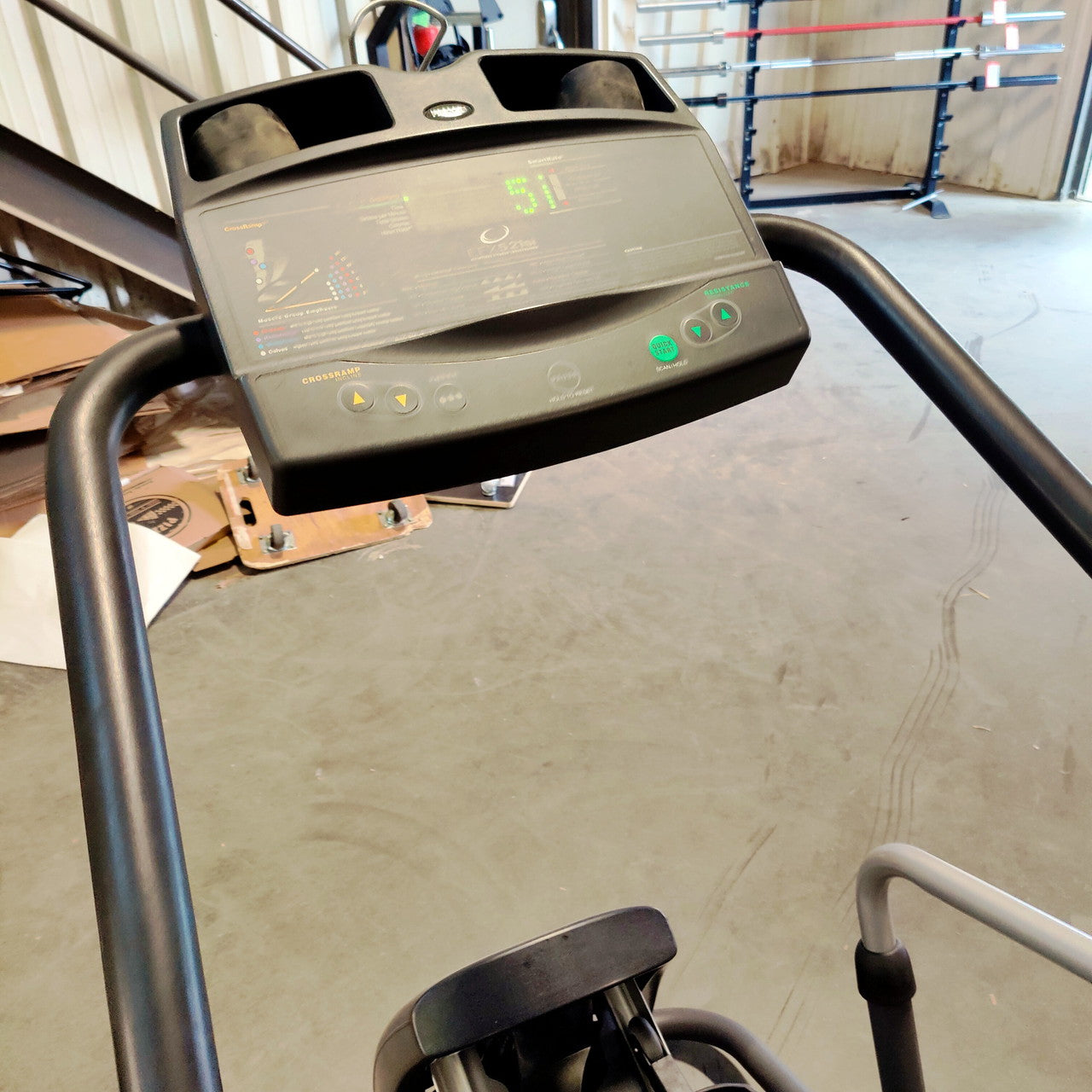 Precor Elliptical EFX 5.21Si - Grit Grind Strength