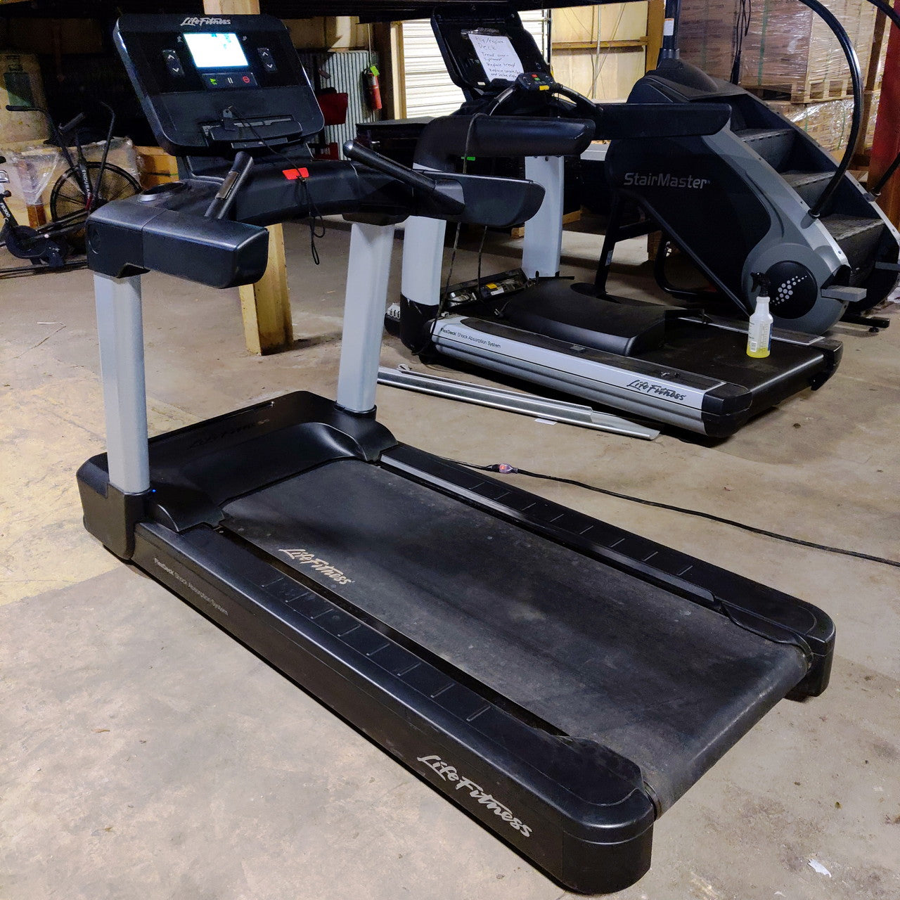 Refurbished Life Fitness Treadmill Integrity Series - Grit Grind Strength