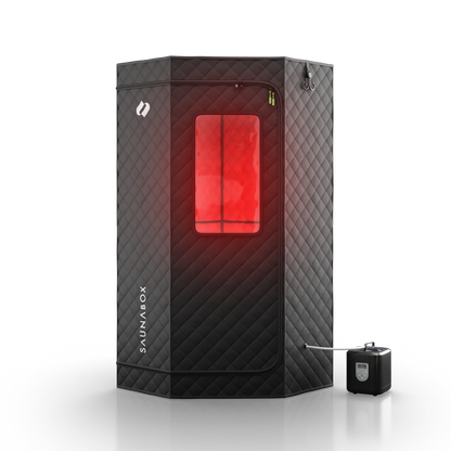 SaunaBox® SmartSteam Pro con terapia de luz roja