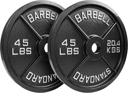 Olympic Plates 175LB Set - 2 inch Olympic Hammertone Coated