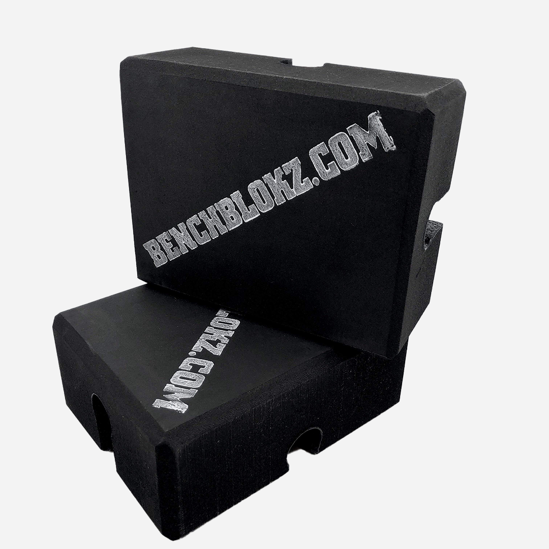 Small Bench Blok — 3-in-1 Bench Press Board Alternative (½, 1, 2 Board Heights) - Grit Grind Strength