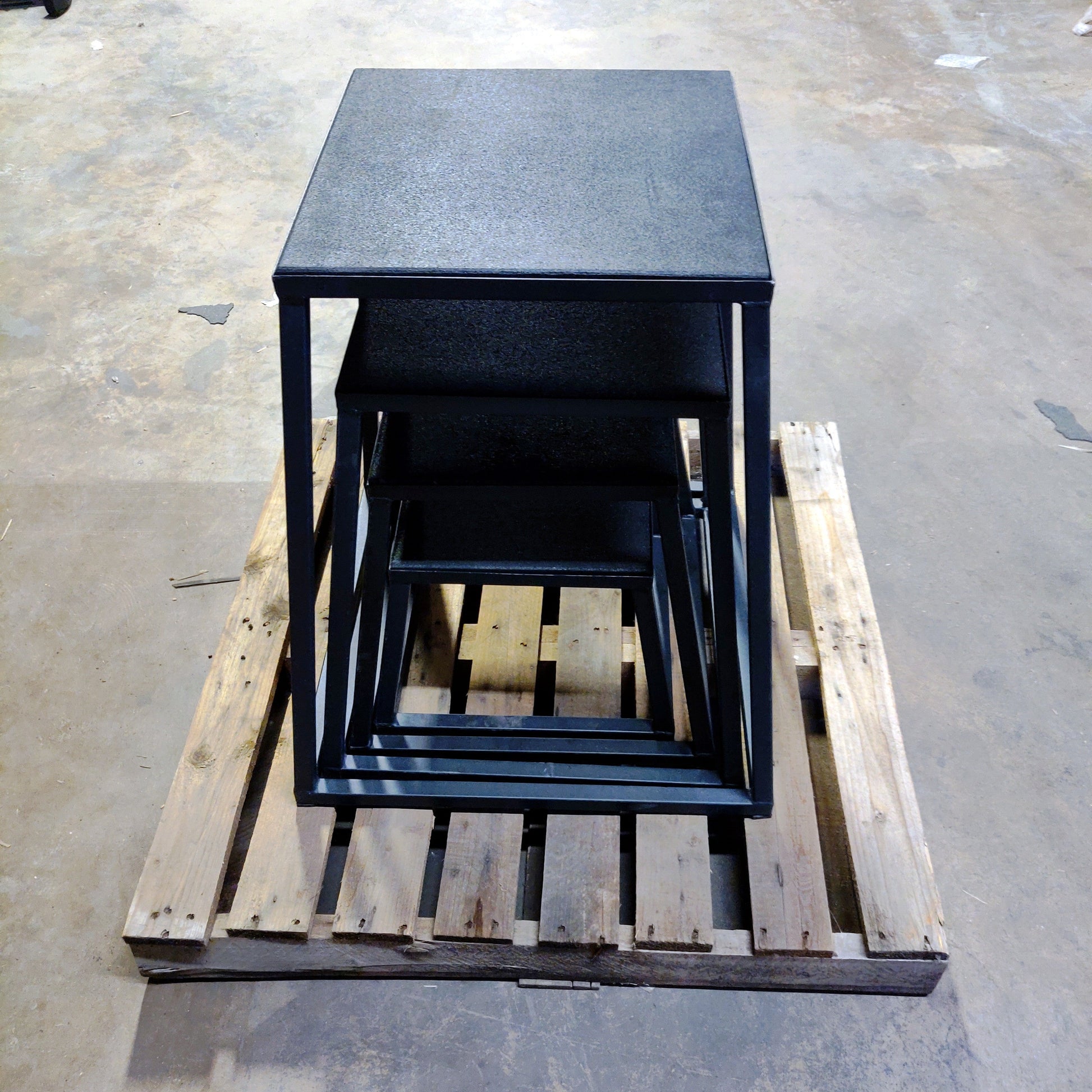 TKO Metal Plyo Plyometric Boxes for Jumps and Agility Training - Grit Grind Strength