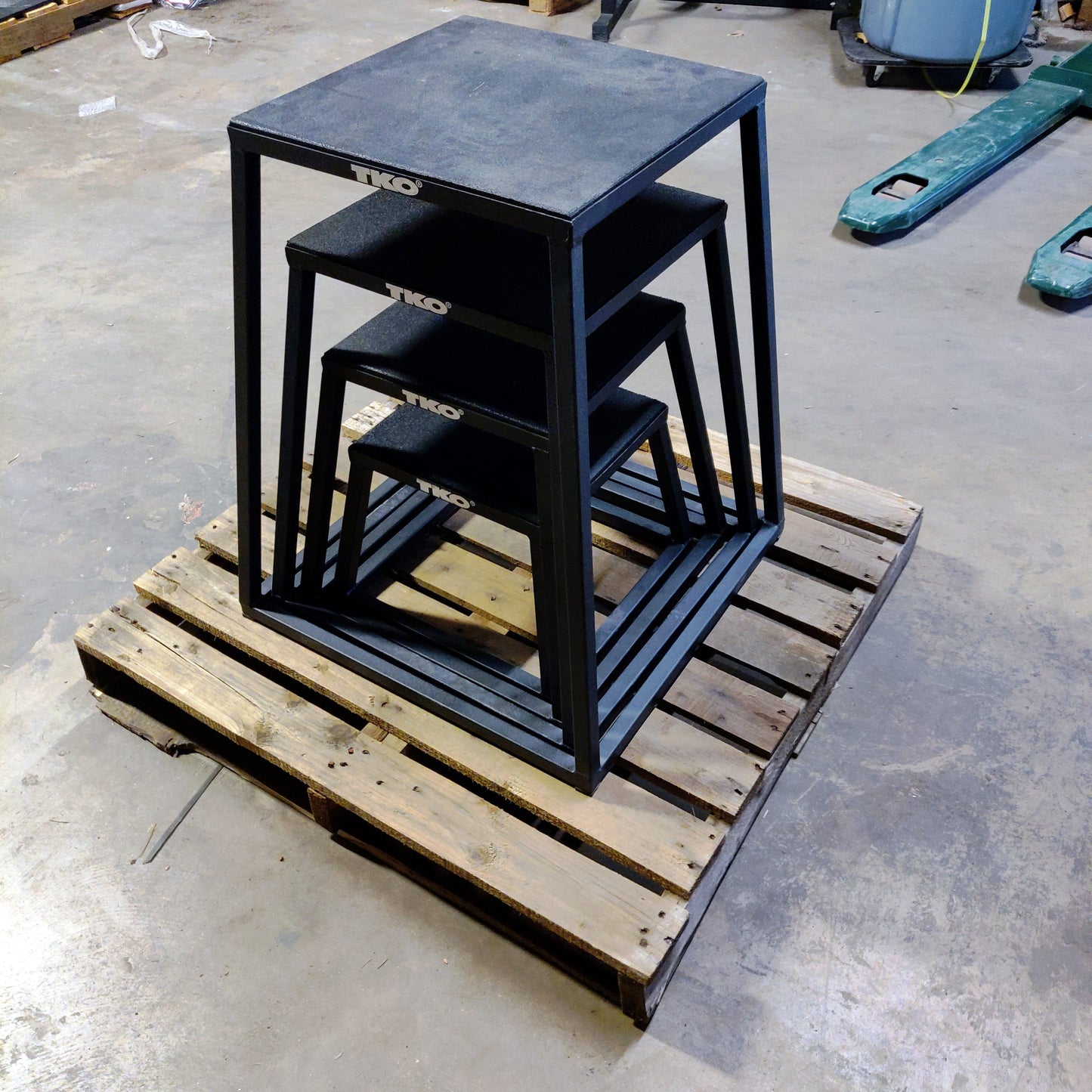 TKO Metal Plyo Plyometric Boxes for Jumps and Agility Training - Grit Grind Strength