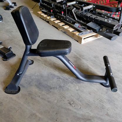 TKO Utility Bench Upright Military Press Bench - Grit Grind Strength