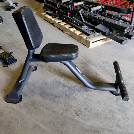 TKO Utility Bench Upright Military Press Bench - Grit Grind Strength