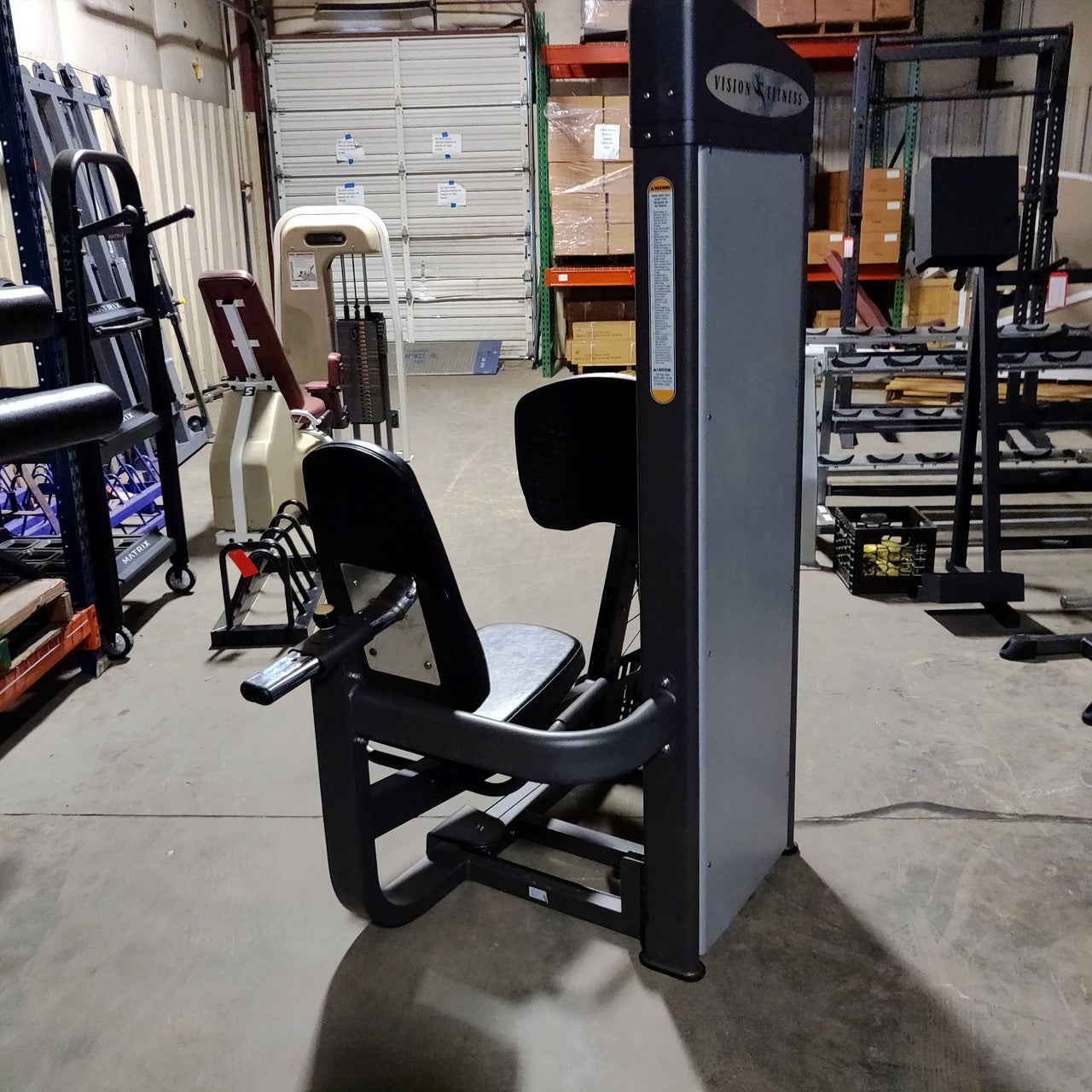 Vision Fitness Leg Press Selectorized - Grit Grind Strength