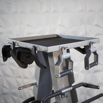 Accessory Rack - Muscle D Fitness - Sturdy Cable Attachment Storage (Rack Only) - Grit Grind Strength