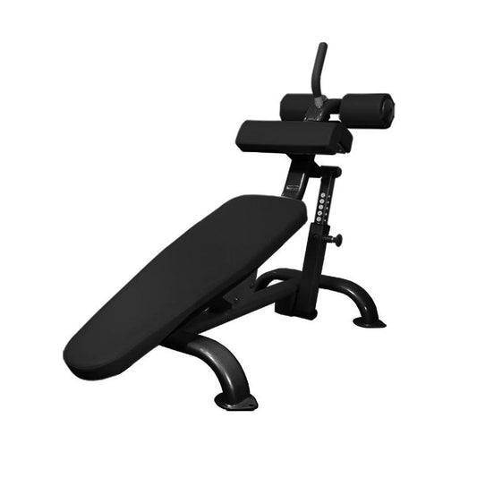 Adjustable Decline Bench by Muscle D Fitness | Commercial Core & Pressing Bench - Grit Grind Strength