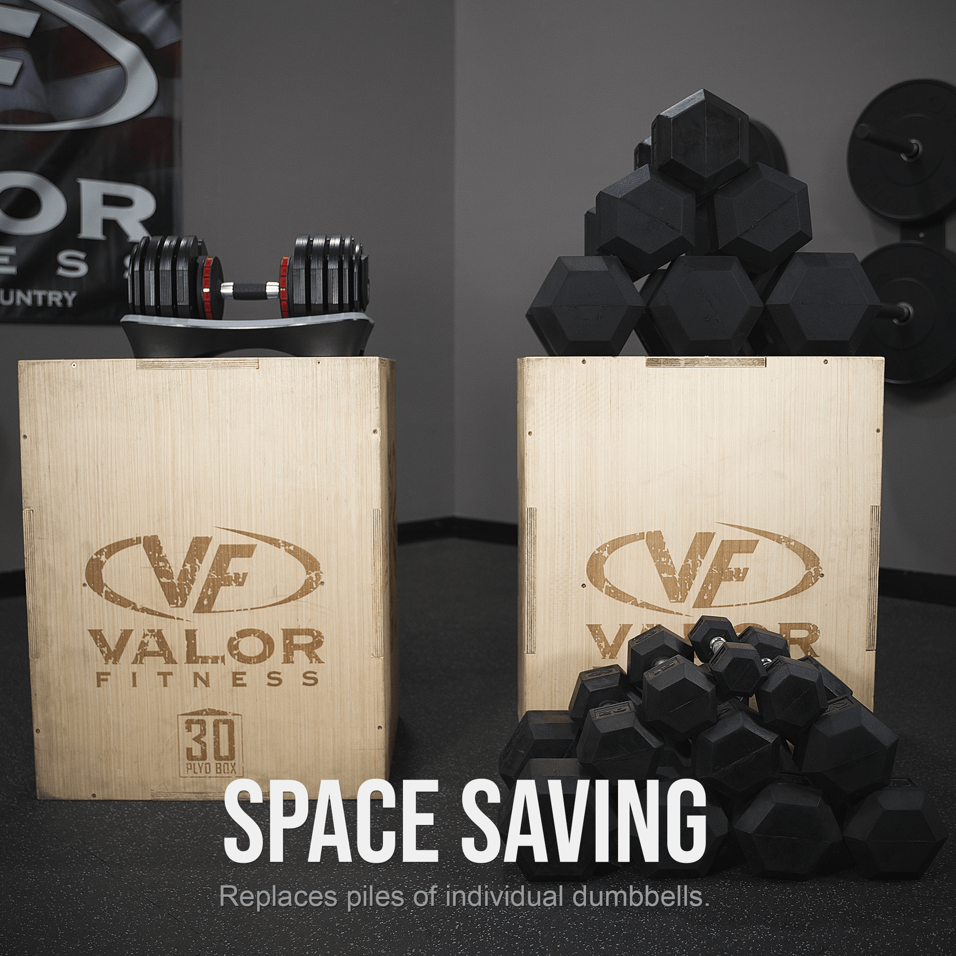 Adjustable Dumbbell (55/78lbs) - Grit Grind Strength