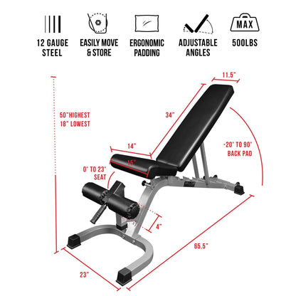 Adjustable FID Benches - Grit Grind Strength