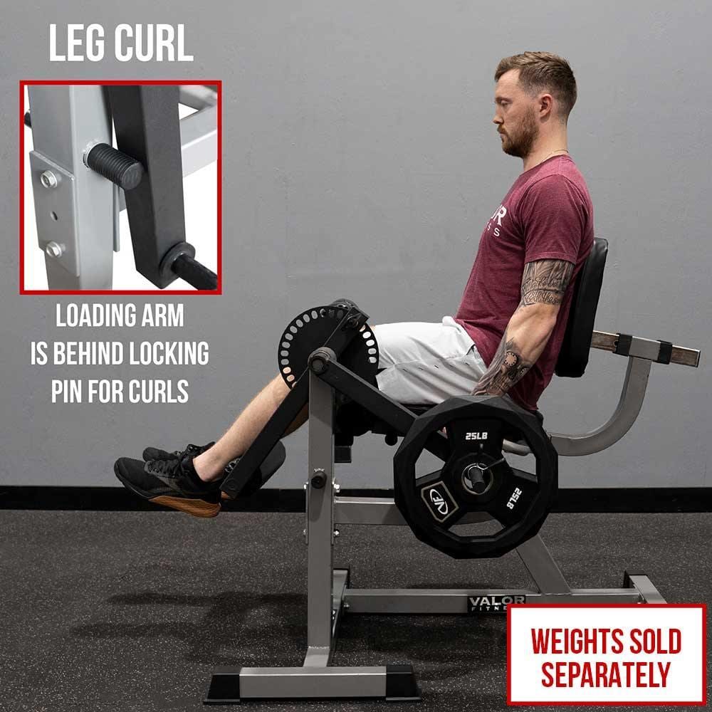 Adjustable Leg Extension - Curl Machine - Grit Grind Strength