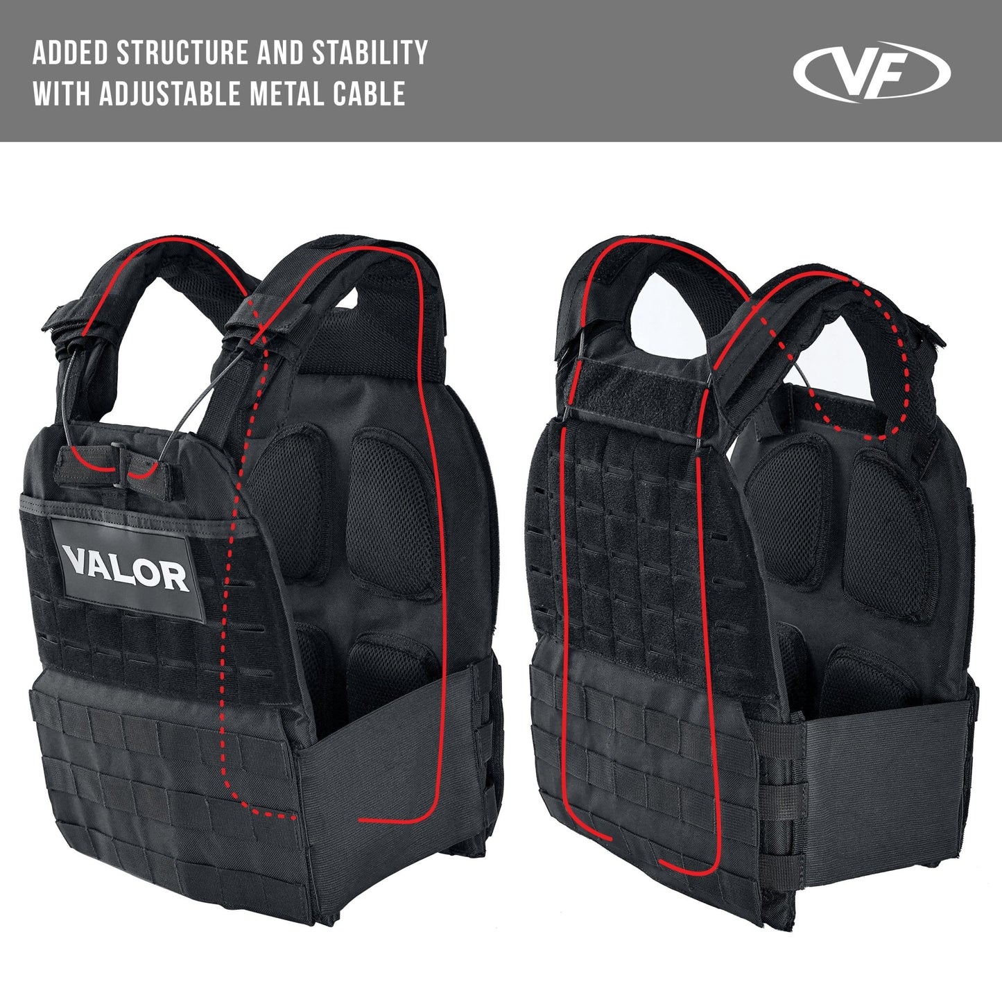 Adjustable Weight Vest - Grit Grind Strength
