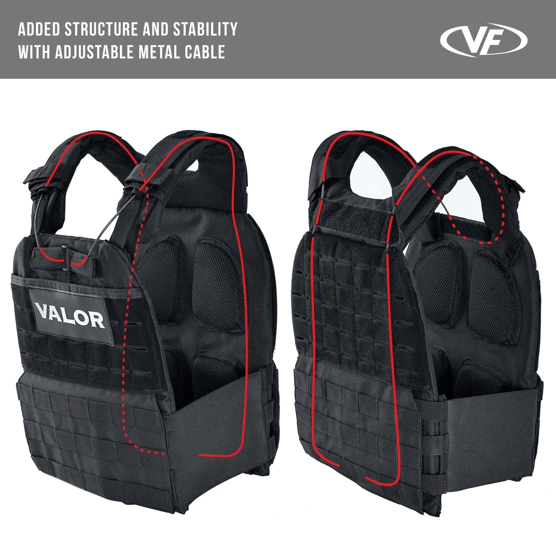 Adjustable Weight Vest - Grit Grind Strength