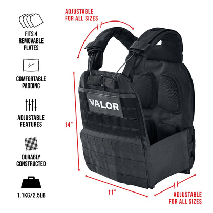 Adjustable Weight Vest - Grit Grind Strength