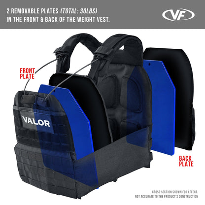 Adjustable Weight Vest - Grit Grind Strength