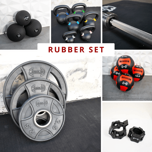Advanced Strength Training Kit - Hard Chrome Bar - Grit Grind Strength