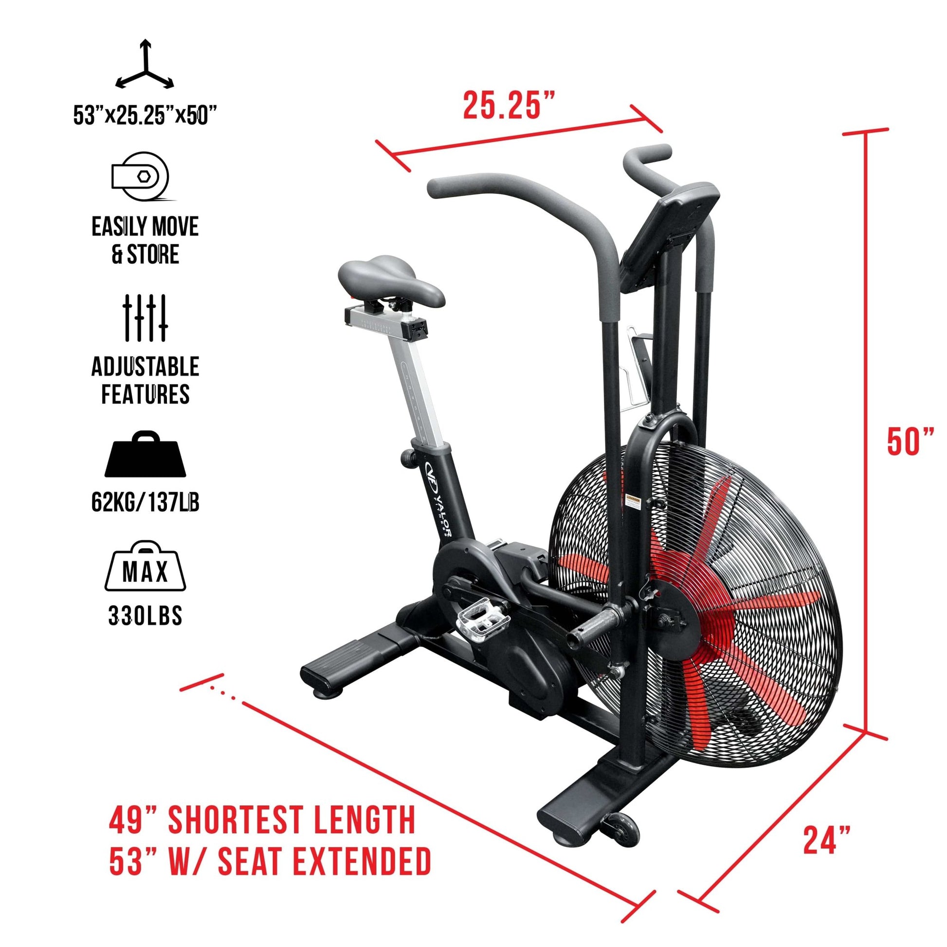 Air Bike Pro - Grit Grind Strength