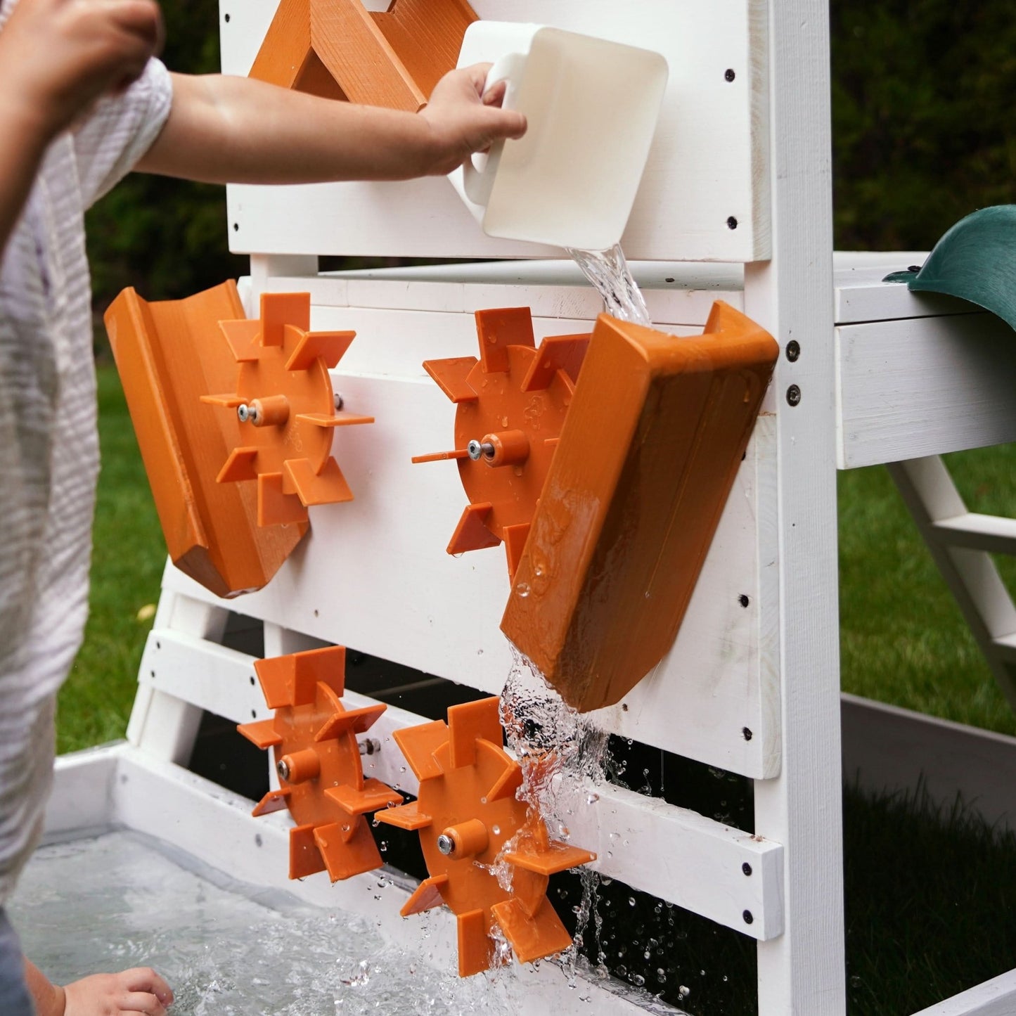 Aloe Outdoor Mini Playset for Toddlers – Water Slide & Backyard Fun - Grit Grind Strength