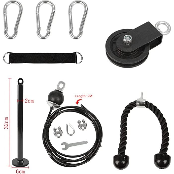 Attachable Pulley System - Grit Grind Strength