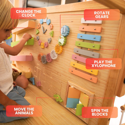 Avenlur.com Indoor Alpine Adventure Indoor Play Gym – Climber, Slide & Kids Activity Set