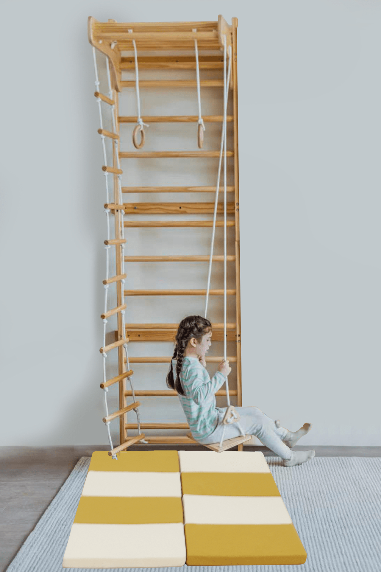 Avenlur.com Indoor Indoor Playset Mat – Cushioned Floor Mat Compatible with Avenlur Betula Climber