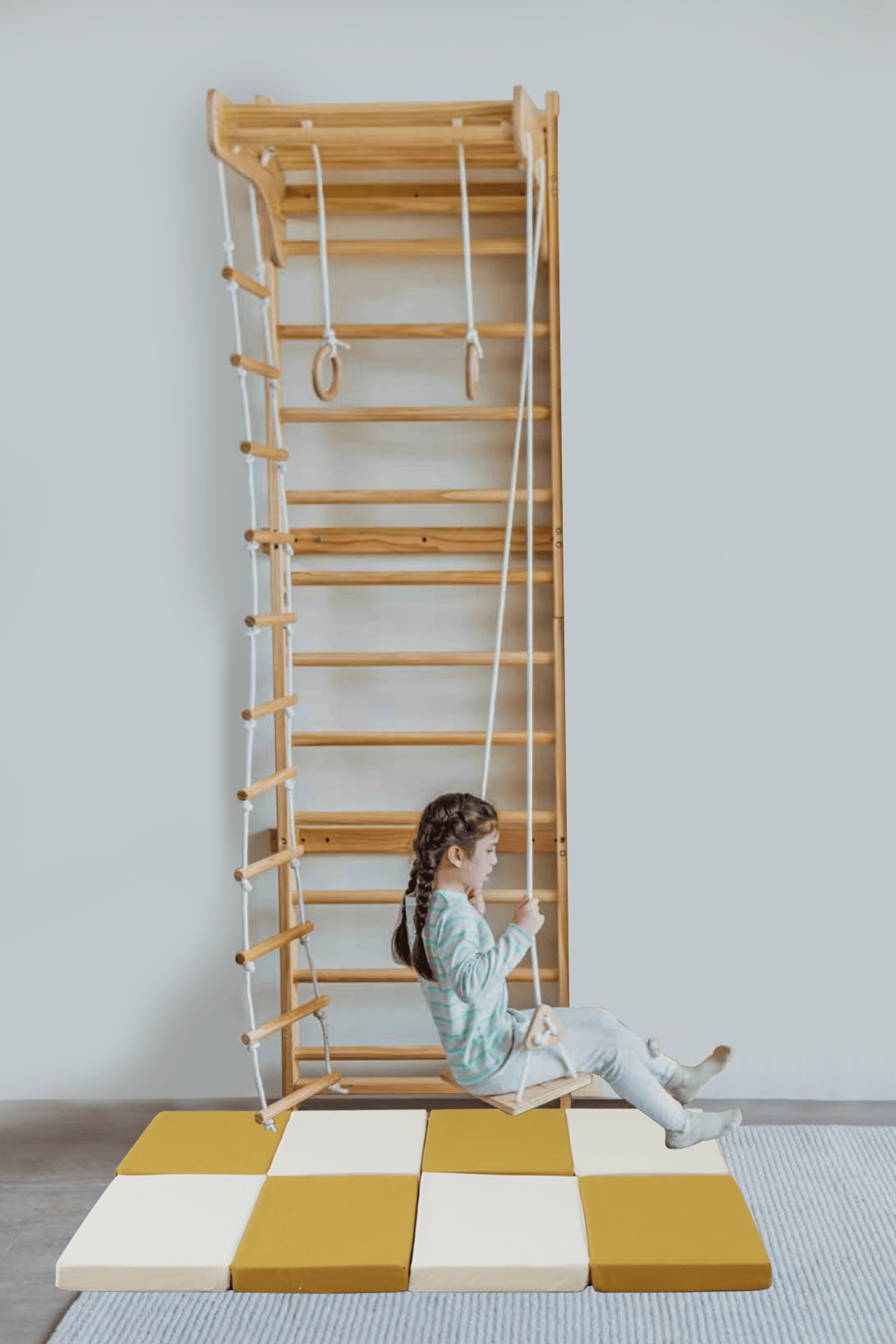 Avenlur.com Indoor Indoor Playset Mat – Cushioned Floor Mat Compatible with Avenlur Betula Climber