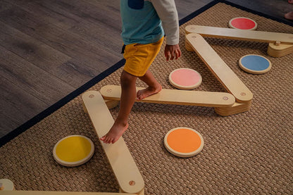 Avenlur.com Indoor Majesty - Balance Beam Stepping Stones