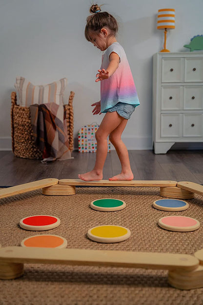 Avenlur.com Indoor Majesty - Balance Beam Stepping Stones