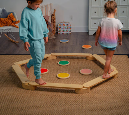 Avenlur.com Indoor Majesty - Balance Beam Stepping Stones