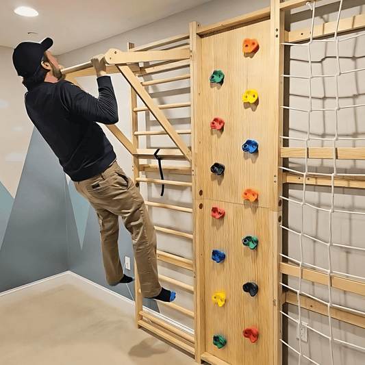 Avenlur Pull - Up Bar Attachment for Kids (Fits Walnut, Betula & Neem Ages 8+) - Grit Grind Strength