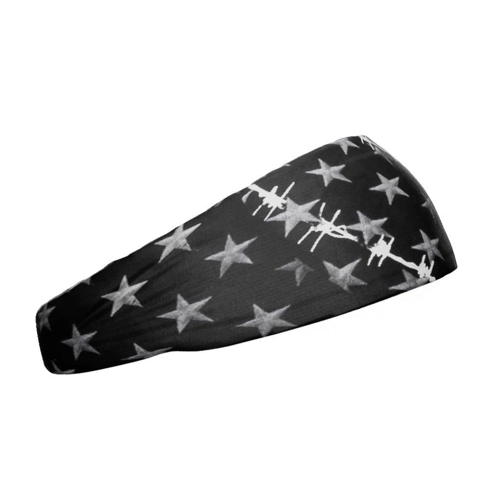 Barbed Wire USA Flag Headband - Grit Grind Strength