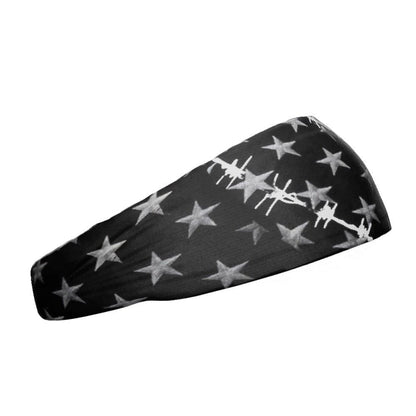 Barbed Wire USA Flag Headband - Grit Grind Strength