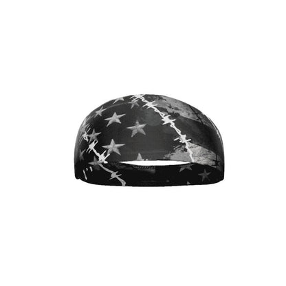 Barbed Wire USA Flag Headband - Grit Grind Strength