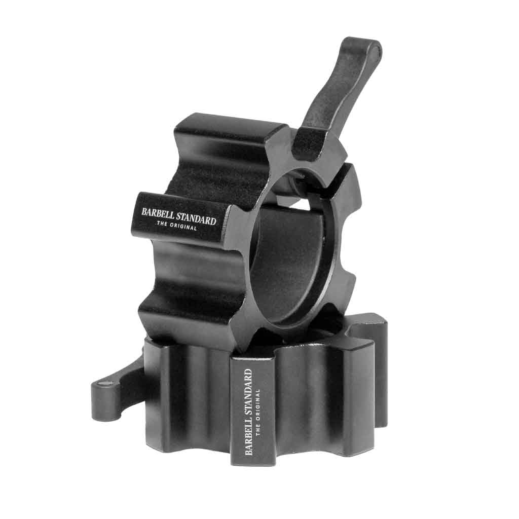 Barbell Standard Bar Collar Black Aluminum Bar Collars