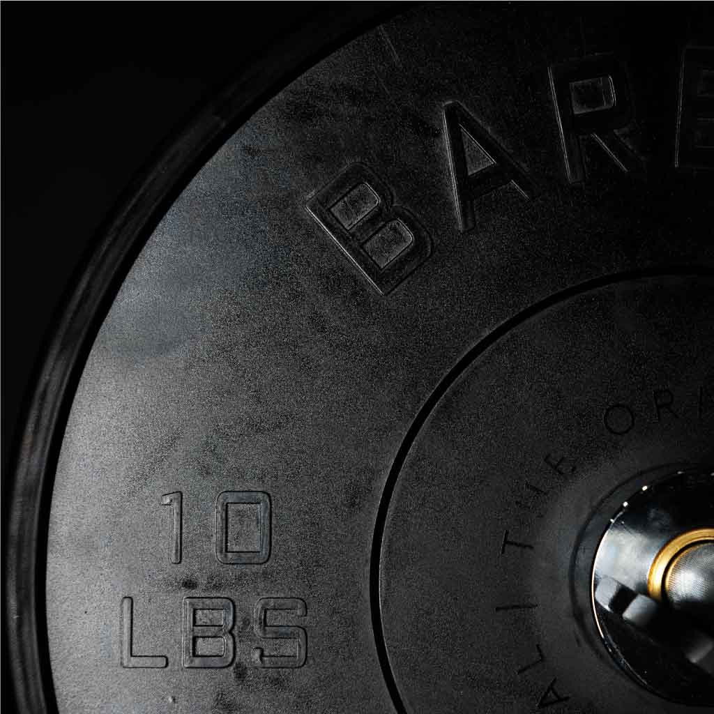 Barbell Standard Bumper Plates 10 lb pair Olympic Bumper Plates