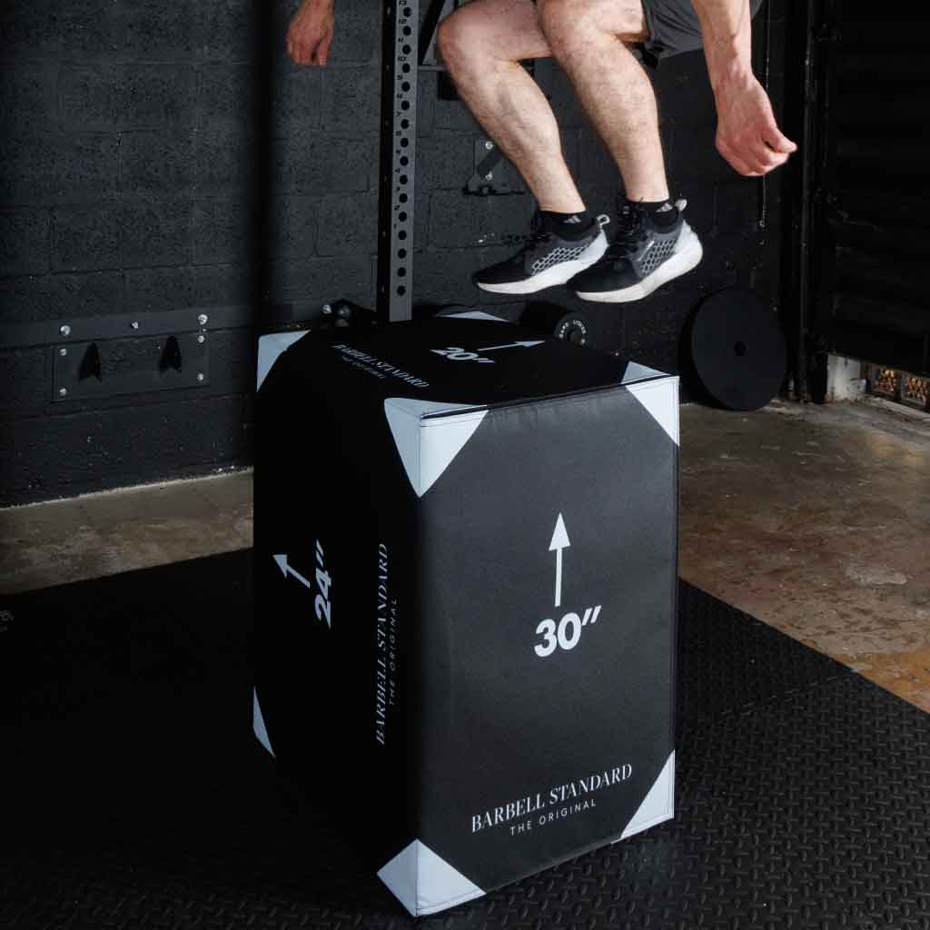 Barbell Standard Jump Box Plyo Box Foam 3-in-1 Jump Box