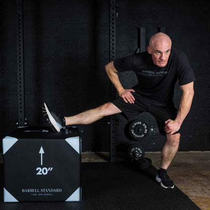 Barbell Standard Jump Box Plyo Box Foam 3-in-1 Jump Box